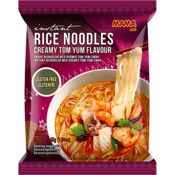 RAMEN DE RIZ TOM YUM CR&Egrave;ME 55GR MAMA