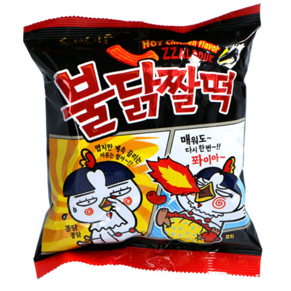 CHIPS BULDAK CORRENNES TR&Egrave;S &Eacute;PICES 120 GR SAMYANG