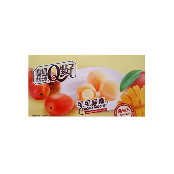 MINI MOCHIS CACAO MANGUE 80GR OKIMEKI