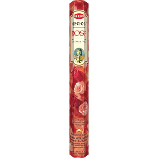 20 BATONS ENCENS PRECIEUX ROSE HEM