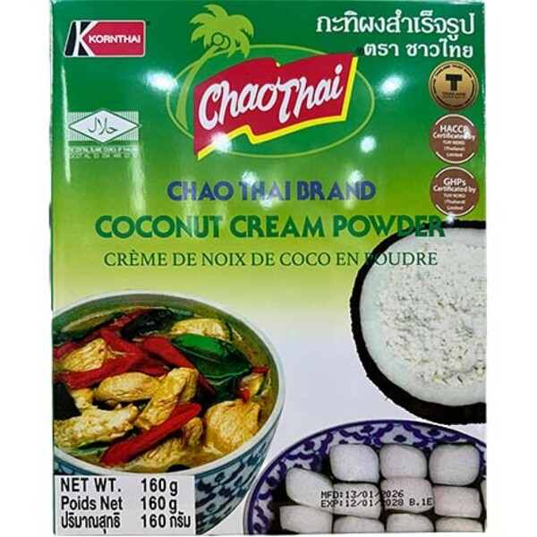 LAIT DE NOIX DE COCO EN POUDRE CHAOTHAI 160GR