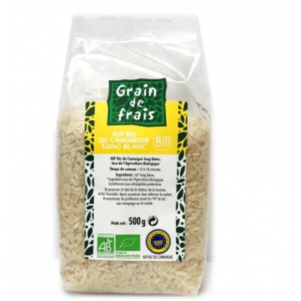RIZ DE CAMARGUE LONG BLANC BIO 