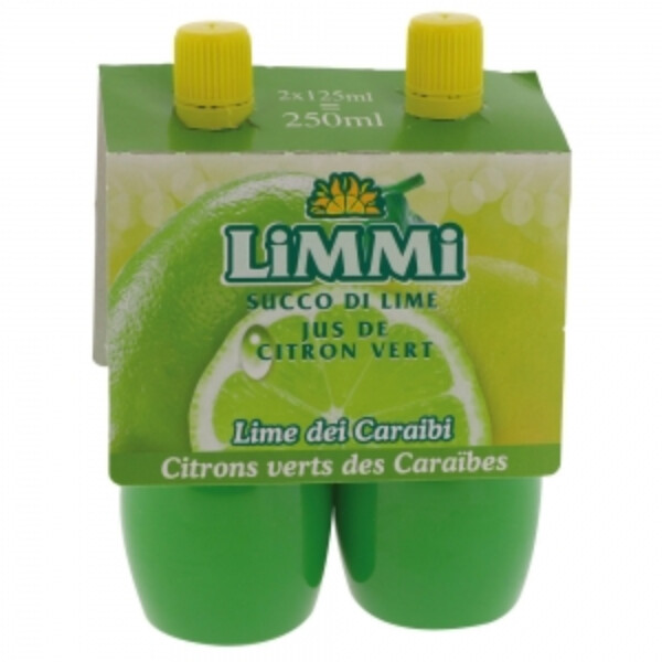 JUS DE CITRON VERT DES CARAIBES 2X 125G