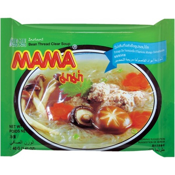 MAMA SOUPE BOUILLON CLEAR NOUILLE MUNGO 40GR