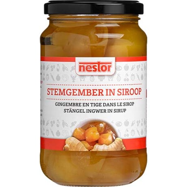 GINGEMBRE AU SIROP EN MORCEAU 450G NESTOR