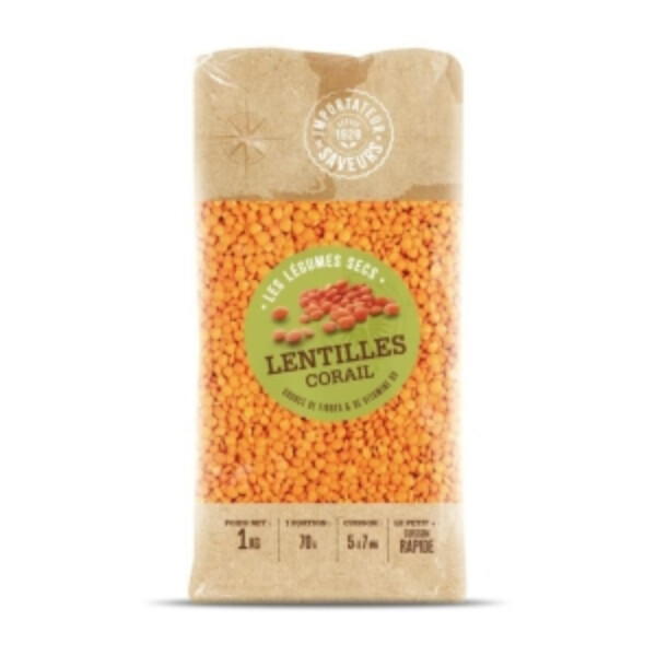 LENTILLE CORAIL 1KG IDS
