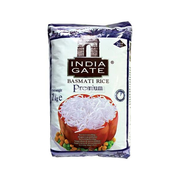 RIZ BASMATI PREMIUM 1KG INDIA GATE