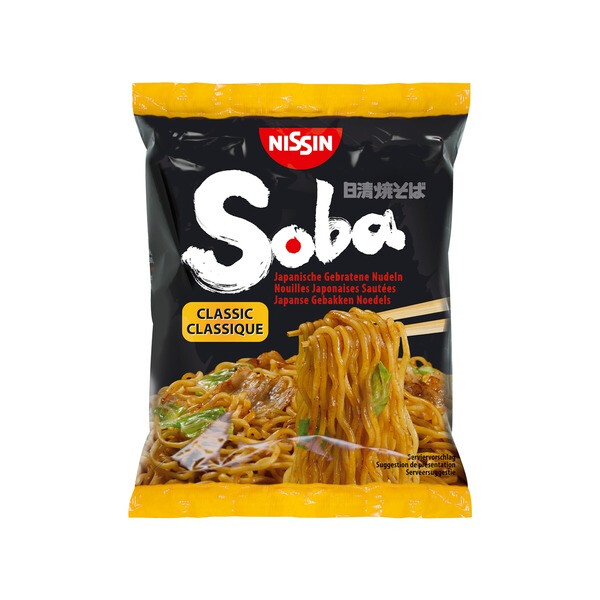 NOUILLES SAUTEES SOBA CLASSIQUE NISSIN 109G