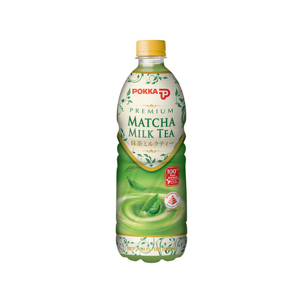 BOISSON MATCHA MILK TEA 500ML POKKA