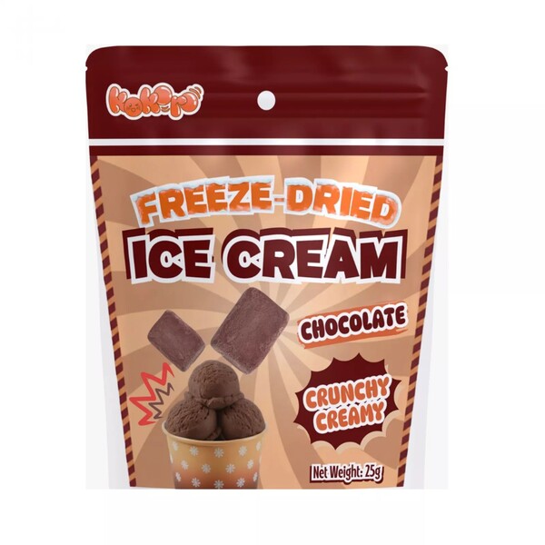 GLACE CREME CHOCOLAT CRUNCHY A PREPARER 25GR KOKORO