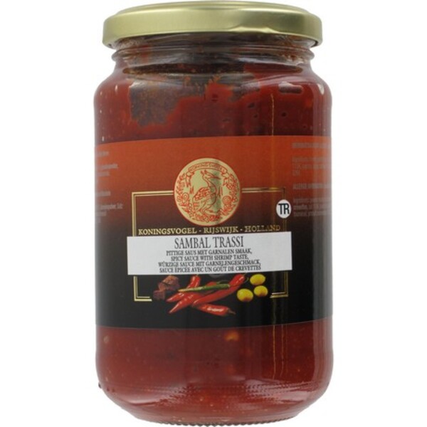 SAUCE INDONESIENNE SAMBAL TRASSI 375GR