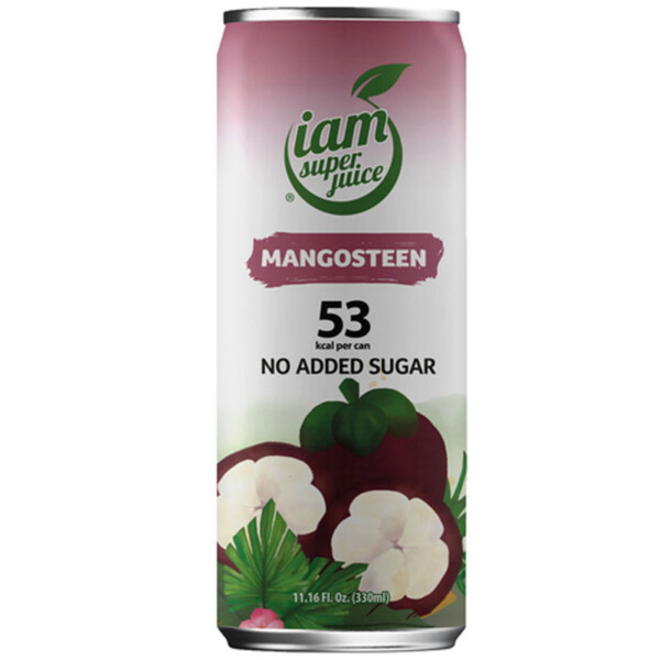 JUS DE MANGOUSTAN SANS SURE AJOUT&Eacute; 330ML