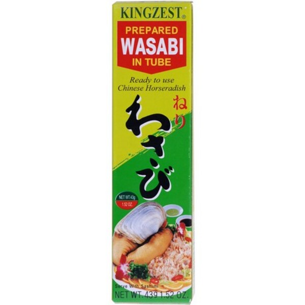 MOUTARDE WASABI EN TUBE 43GR KINGZEST