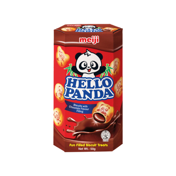 BISCUIT AU CHOCOLAT HELLO PANDA 50GR MEIJI
