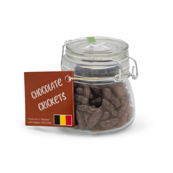 GRILLONS ENROB&Eacute;S DE CHOCOLAT BRUN