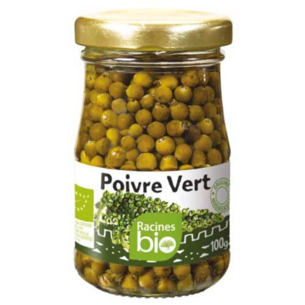 POIVRE VERT EN GRAINS RACINES BIO 100G