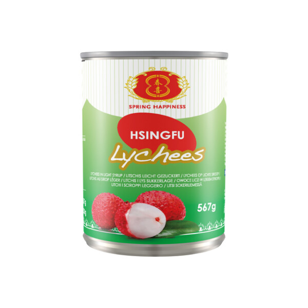 LYCHEE AU SIROP L&Eacute;GER  567G SPRING HAPPINESS