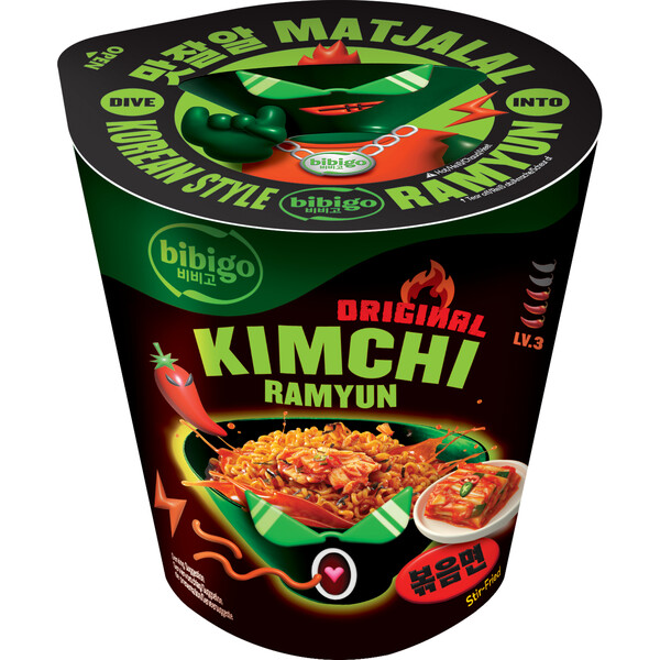 NOUILLES INSTANTAN&Eacute;ES KIMCHI RAMYUN ORIGINAL CUP 98G BIBIGO