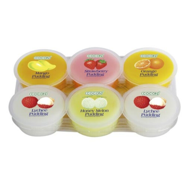 ASSORTIMENT 6X GELEES NATA DE COCO COCON 480G
