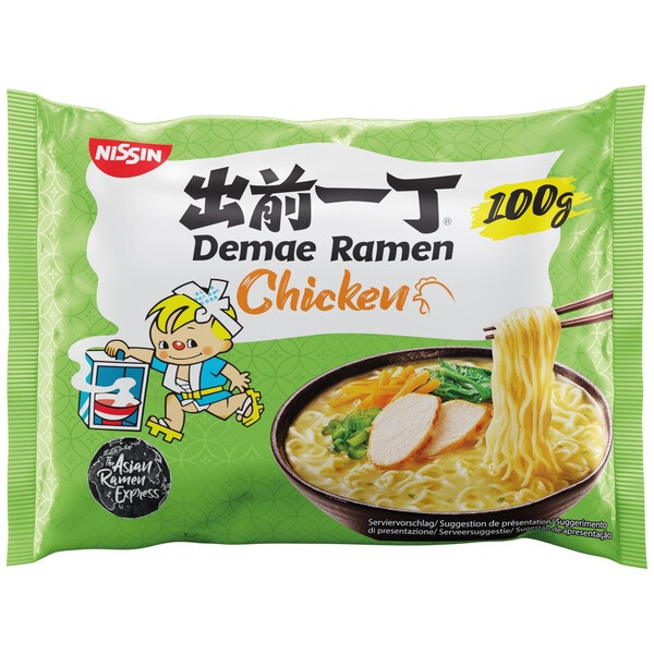 NOUILLES INSTANTAN&Eacute; AU POULET 100GR DEMAE RAMEN