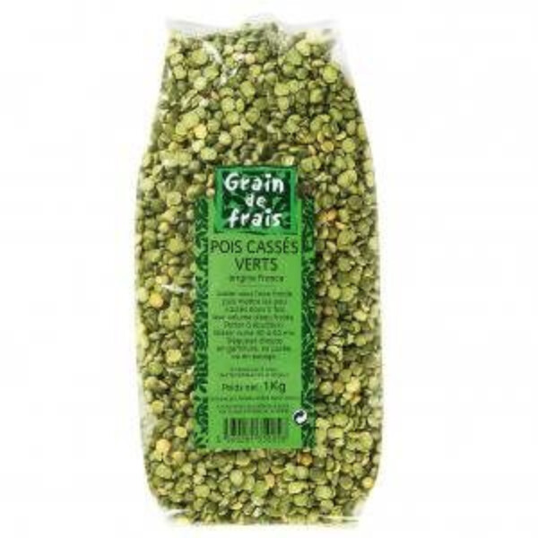 POIS CASSES VERT 1KG