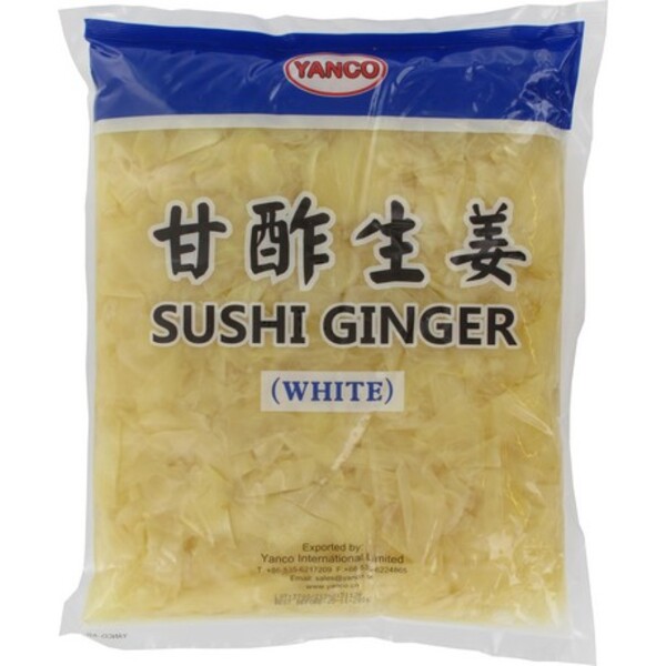 GINGEMBRE A SUSHI BLANC 1500KG YANCO