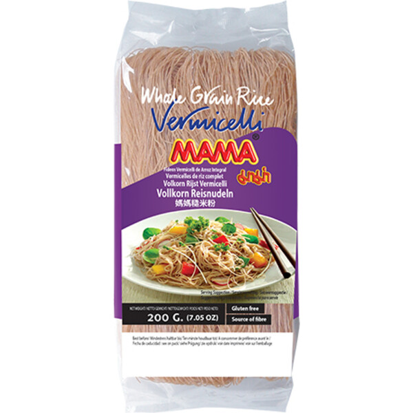 VERMICELLES DE RIZ COMPLET MAMA 200G