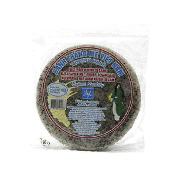 GALETTES DE RIZ AU S&Eacute;SAME NOIR 22CM 400GR