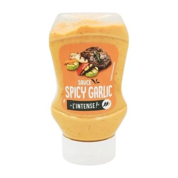 SAUCE SPICY GARLIC 315G SQUEEZER
