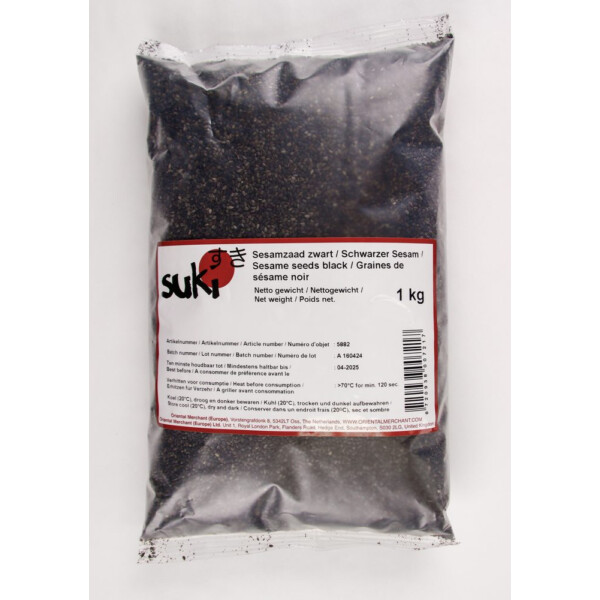 GRAINES DE SESAME NOIRES 1KG SUKI