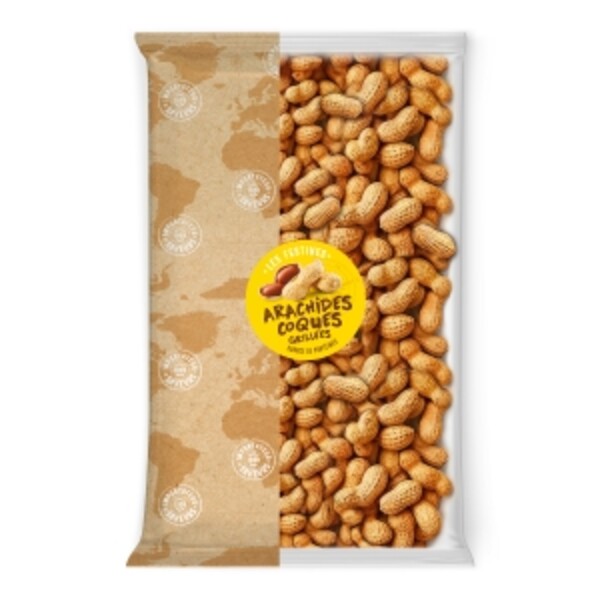 ARACHIDES COQUES GRILLÉES 500G IDS