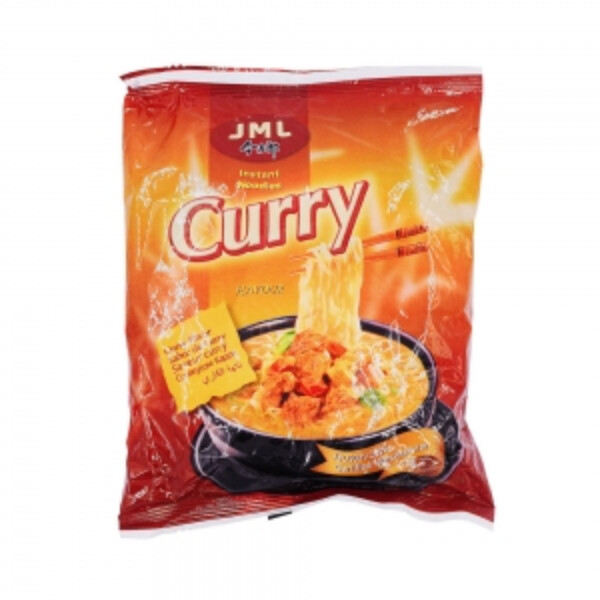 NOUILLES INSTANTAN&Eacute;ES AU CURRY 76GR HALAL JML