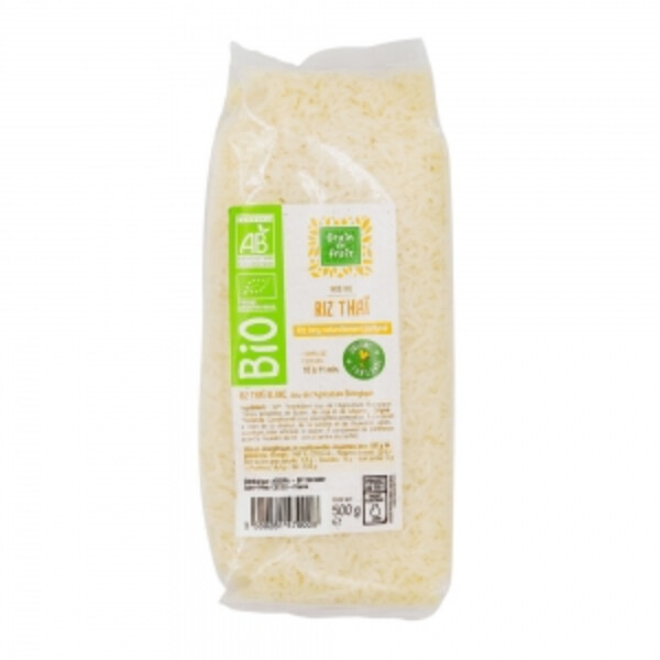 RIZ THA&Iuml; BLANC BIO 500G GRAIN DE FRAIS