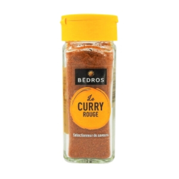 CURRY ROUGE FLACON 40G B&Eacute;DROS