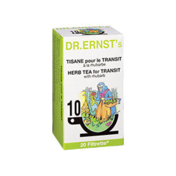 TISANE TRANSIT AU S&Eacute;N&Eacute; DR ERNST'S N&deg;10  20 SACHETS