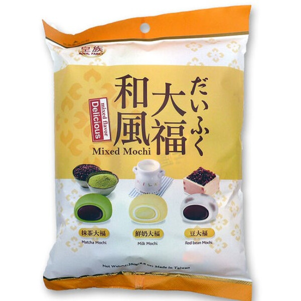 MOCHI ASSORTIMENT LAIT MATCHA HARICOT 250GR RF
