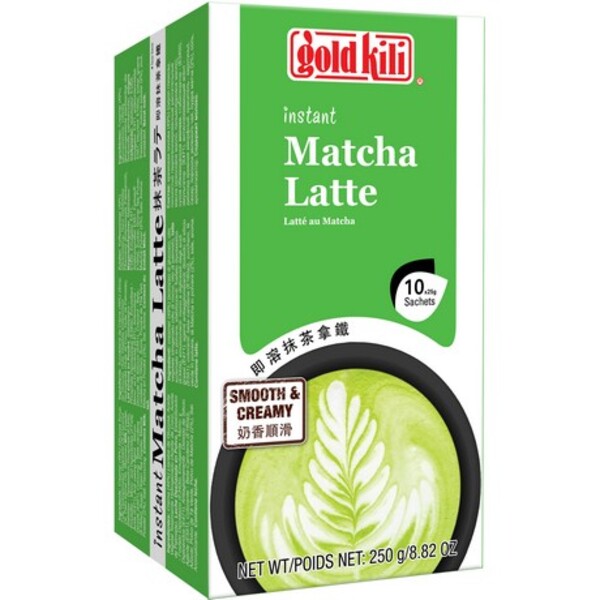 LATT&Eacute; AU MATCHA INSTATANNEE, 10 SACHETS GOLD KILI