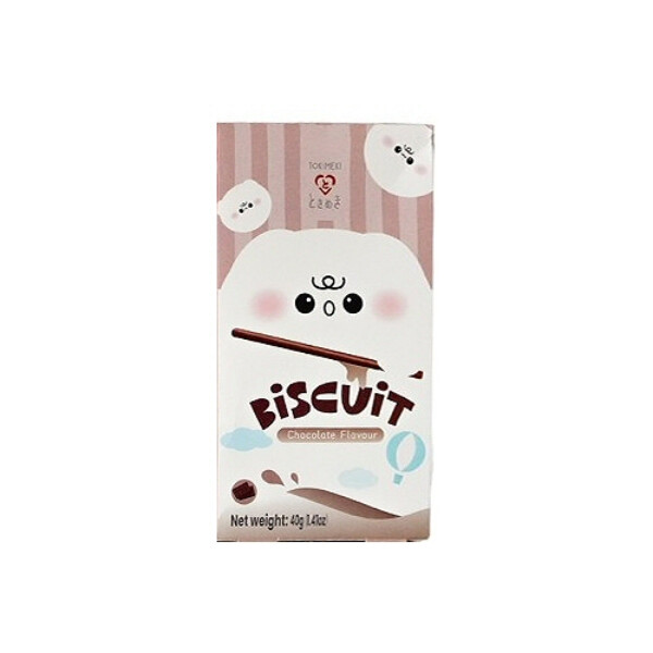 BATON BISCUIT CHOCOLAT 40GR TOKIMEKI