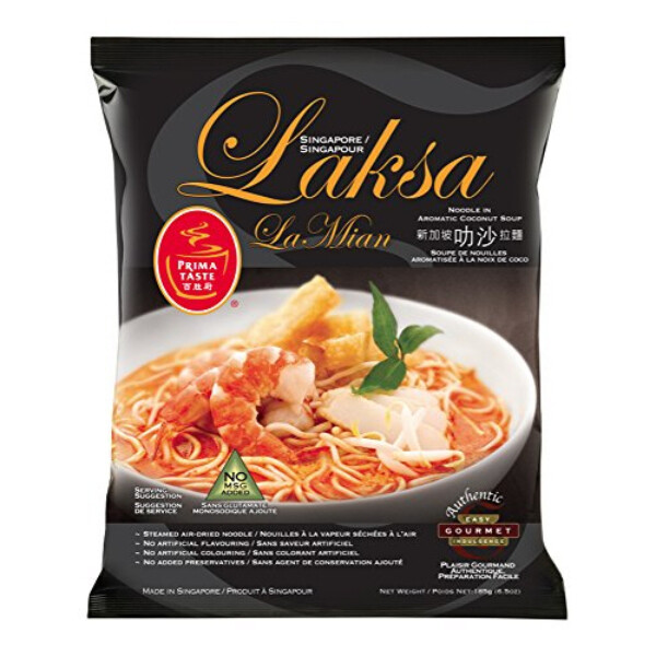 RAMEN AVEC PATE LAKSA NOIX DE COCO 185GR LA MIAM