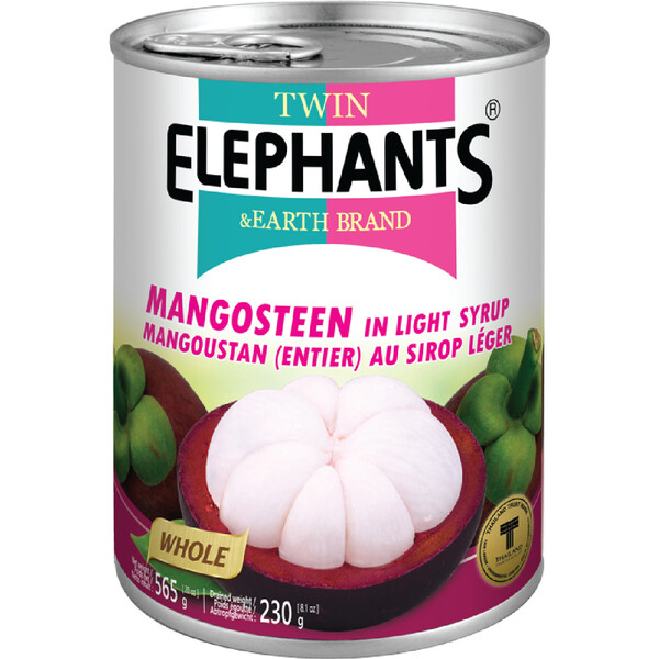 MANGOUSTAN AU SIROP 565GR TWIN ELEPHANTS