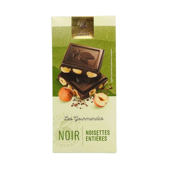 TABLETTE CHOCOLAT NOIR NOISETTE 200G