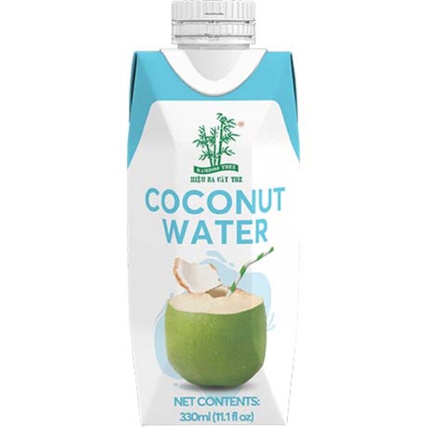 EAU DE COCO TETRAPAK 330ML BAMBOO TREE