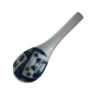 CUILLÈRE EN CERAMIQUE 14,5CM CHAT BLEU