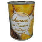 ANANAS TRANCHES AU SIROP LÉGER 340GR