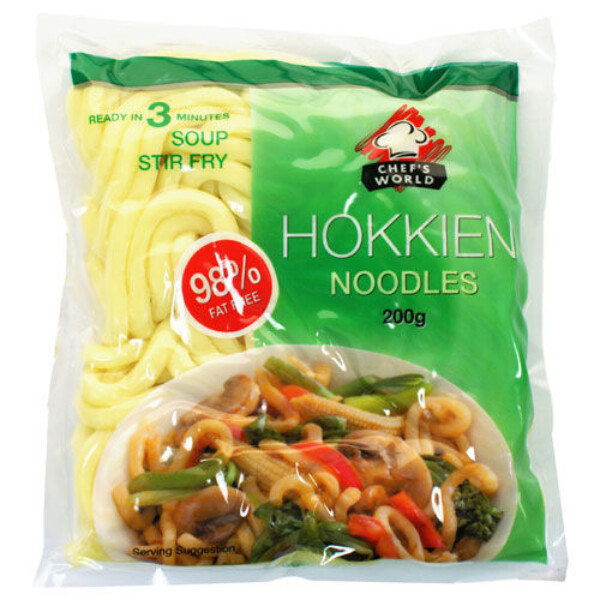 NOUILLE CHINOISE D'HOKKIEN 200 GR