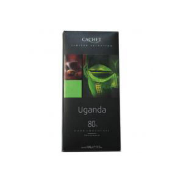CHOCOLAT UGANDA 80% CACAO 100G