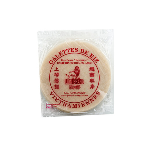GALETTES DE RIZ 22CM LION 400G