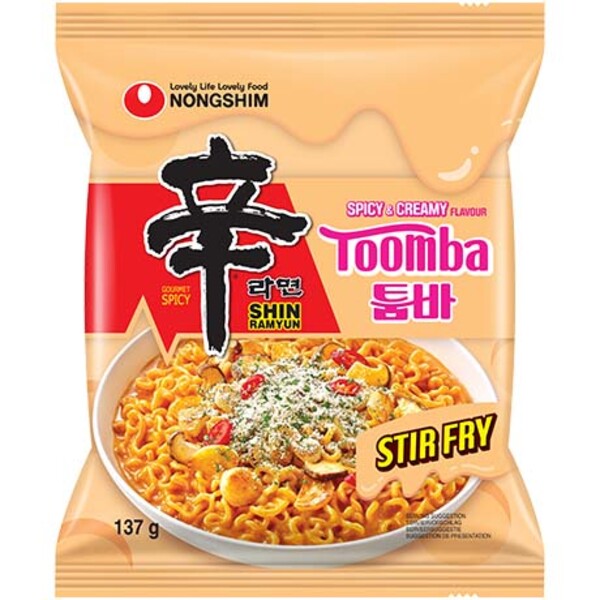 RAMEN CR&Eacute;MEUSES &Eacute;PIC&Eacute;ES TOOMBA 137GR NONGSHIM