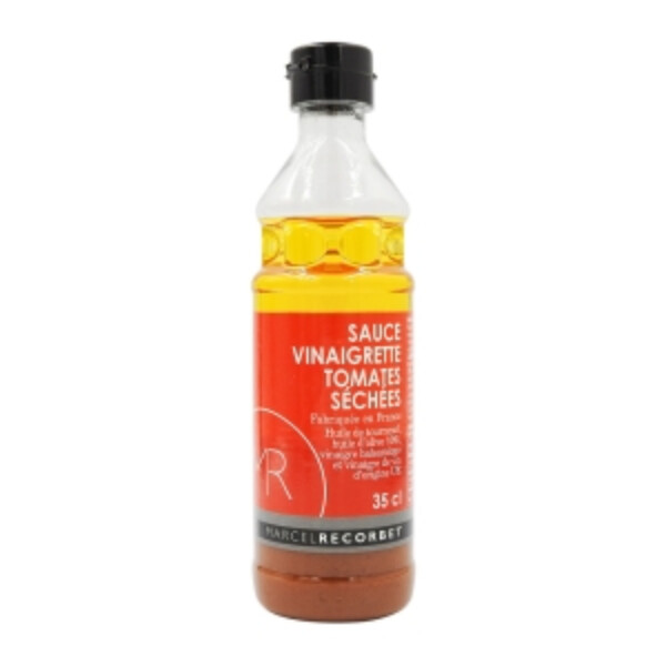 SAUCE VINAIGRETTE AUX TOMATES S&Eacute;CH&Eacute;ES BTL 35CL
