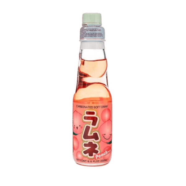 RAMUNE A LA  P&Ecirc;CHE BLANCHE 200ML HATA